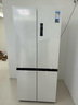 美的（Midea）M60雙子星系列541純平全嵌雙系統(tǒng)除菌十字四開門一級(jí)無(wú)霜國(guó)家補(bǔ)貼家用電冰箱MR-541WUSPZE云朵 曬單實(shí)拍圖