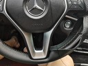 品為適用于奔馳E300L C260L C200 GLC260L手縫方向盤套C350eL真皮把套 【棕色圓盤】20-22款GLC GLB 曬單實(shí)拍圖