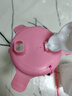 Glasslock卡通玻璃隨手杯咖啡飲品杯韓國清新可愛(ài)學(xué)生水杯便攜式 小豬450ml【贈吸管】 曬單實(shí)拍圖