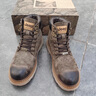 Jeep吉普馬丁靴男靴春季英倫風(fēng)工裝靴子男鞋戶(hù)外高幫男款作戰靴子 卡其色 41 曬單實(shí)拍圖