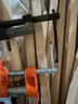 OLOEY木工拼板夾水管夾組合家具6分管夾頭立式快速夾打膠固定夾緊器子 【帶膠套】2.5米長(zhǎng)嘴型水管夾 *5條 曬單實(shí)拍圖