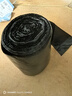 美麗雅背心垃圾袋黑色大號50*60cm100只1絲點斷式加厚廚房家用垃圾袋 曬單實拍圖