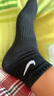 耐克（NIKE）男襪女襪 25新款三雙裝跑步訓(xùn)練休閑襪時尚透氣運動舒適襪子 黑色-010/熱售/三雙裝 M/24-26厘米/38-42碼 曬單實拍圖