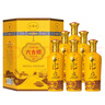 牛欄山二鍋頭百年 六合順濃香型白酒52度500ml*6瓶禮盒含酒具送長(zhǎng)輩禮物 曬單實(shí)拍圖