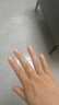 中鑫珠寶古法小麻花足金999戒指黃金戒指女生精美首飾指環(huán)送女友 1.51g（17圈號） 曬單實(shí)拍圖