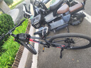 千里達（TRINX） X7鋁合金山地車自行車禧瑪諾22速線控氣叉油剎成人男女單車 X7PRO啞黑藍紅 -筒軸 29*15英寸 曬單實拍圖