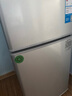奧克斯小冰箱家用小型迷你冷藏冷凍兩用出租房宿舍用節(jié)能省電寢室辦公室電冰箱 【熱賣款 升級凈化去味】22A126DW銀 曬單實拍圖