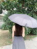 JCZS德國品牌反向防曬傘防紫外線晴雨兩用遮陽雙層黑膠長柄自動高顏值 藏青色【全自動合金骨架晴雨 8骨 曬單實拍圖