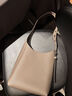 Tory Burch  湯麗柏琦【禮物】 ROMY 小號(hào)手提肩背HOBO包女包TB 175172 蘑菇灰 250 OS 曬單實(shí)拍圖