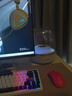 哈曼卡頓（Harman/Kardon）琉璃4代 四代藍(lán)牙音響 Aura Studio4 琉璃3代升級(jí)版 360度環(huán)繞立體聲 哈曼卡頓 桌面藍(lán)牙音箱氛圍 哈曼卡頓琉璃4 鉑金色 曬單實(shí)拍圖