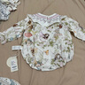 OAK FAMILY新生兒荷葉領(lǐng)包屁衣夏季薄款嬰兒衣服滿(mǎn)月百天寶寶爬服 花仙子 不含帽子 73cm （建議6~9個(gè)月 66~73cm） 曬單實(shí)拍圖