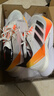 adidas ADIZERO BOSTON 12超輕緩震回彈馬拉松玻纖柱跑鞋阿迪達(dá)斯   象牙白/黑色/橙紅   40.5 曬單實(shí)拍圖