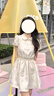 哥瑞美富家千金連衣裙女夏季可愛甜辣妹泡泡袖在逃公主裙法式收腰裙子新 圖片色 L 曬單實拍圖