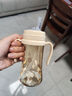 Grosmimi韓國進口格羅咪咪吸管杯奶瓶嬰兒童水杯PPSU學直飲杯子6月1-3歲 經(jīng)典小熊款(分體蓋) 300ml 曬單實拍圖