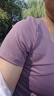徽昂運(yùn)動(dòng)套裝女瑜伽服套裝跑步健身服速干衣胸墊t恤拼接短袖長(zhǎng)褲紫L 曬單實(shí)拍圖