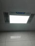 奧普智能升級全鋁浴霸集成吊頂三核雙風暖三電機LED燈排氣扇照 時尚白琴鍵開關(guān)[鋁合金面板] 曬單實拍圖