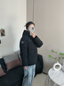 波司登反季羽絨服女90絨面包服寬松短款保暖加厚外套B250245112XS 曬單實(shí)拍圖
