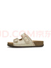 天美意沙發(fā)勃肯鞋女涼鞋商場(chǎng)同款百搭拖鞋舒適女鞋2025新款 米色拖鞋 40 曬單實(shí)拍圖