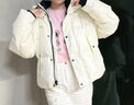 雪中飛短款加厚羽絨服女士2025新款保暖時尚外穿小個子面包服冬季外套潮 白色 M 160/84A 115-130斤 曬單實拍圖