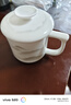尚言坊羊脂玉瓷泡茶杯家用辦公室馬克杯帶蓋德化白瓷水杯子陶瓷個人專用 3墨彩-自在辦公杯 曬單實拍圖