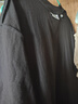 杰克·瓊斯（JACK&JONES）25年衣服男裝純棉短袖t恤男士夏季潮流寬松純色簡(jiǎn)約高端重磅半袖 E40黑色 XL 曬單實(shí)拍圖