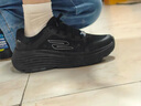 斯凱奇（Skechers）【梁朝偉同款】縱云跑鞋丨2025新品男女同款緩震專(zhuān)業(yè)公路跑步鞋 女款-全黑色/BBK 36 曬單實(shí)拍圖