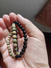 尹木夕黑曜石綠檀木手串五行缺補木水雙圈手串疊戴手鏈女中式國風(fēng)加原創(chuàng  ) S1728黑曜石檀香手串雙圈 曬單實(shí)拍圖