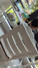 安定家書桌學(xué)生學(xué)習(xí)雙人家用桌子長方形簡易出租屋電腦桌窄靠墻長條桌 雙層暖白160厘米 曬單實(shí)拍圖