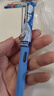 愛好（AIHAO）名偵探柯南聯名兒童矯姿鋼筆EF尖可替換墨囊鋼筆晶藍色小學生練字可擦鋼筆 基德款 曬單實拍圖