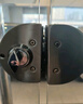 iGear 玻璃門(mén)鎖雙門(mén)雙開(kāi)雙面304不銹鋼防銹防盜免開(kāi)孔打孔鎖具鎖芯室內(nèi)辦公室門(mén)店推拉移門(mén)鎖（鑰匙+旋鈕款） 曬單實(shí)拍圖