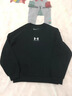 安德瑪（Under Armour）男女童套頭衛(wèi)衣經(jīng)典百搭圓領(lǐng)親膚高彈休閑運(yùn)動(dòng)純色上衣251103131 黑色 170 曬單實(shí)拍圖