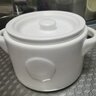 泥火匠陶瓷禪風(fēng)白1000ml雙蓋隔水燉盅大號豬油罐輔食雞蛋羹燕窩鴿子湯盅 曬單實(shí)拍圖