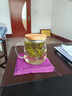 憶壺茶（YIHUTEA）泡茶杯茶水分離玻璃杯辦公室家用水杯男士茶杯玻璃高硼硅綠茶杯子 【加大加厚】500ML竹蓋玻璃杯 曬單實(shí)拍圖