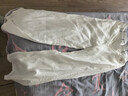 RAJKPOOR夏季薄款天絲亞麻直筒褲女2025新品松緊高腰顯瘦休閑窄版闊腿褲子 白色長褲 XL /29《建議111-120斤》 曬單實拍圖