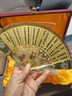 臻臻上品中國風特色禮物送老外北京特色手工藝品京劇臉譜金扇擺件出國禮品 萬里長城 曬單實拍圖