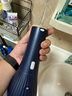 拜爾M11 智能殺菌電動沖牙器 專業(yè)LED智顯水牙線大水箱家用正畸專用牙齒清潔洗牙神器禮盒 1號塔星空藍(lán) 曬單實拍圖