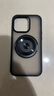 摯衛(wèi)士【膚感支架】適用蘋果14pro手機(jī)殼iPhone14pro保護(hù)套 超薄防摔親膚磨砂磁吸殼 午夜黑 曬單實(shí)拍圖