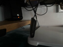 美易支Mac Mini M1M2M4/M4 pro金屬支架散熱托架桌下或者顯示器后背安裝軟墊保護(hù)不擋開關(guān)插口 黑色M1M2專用 曬單實拍圖