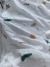翹腳鴨（Tiptoe Duck）嬰兒衣服新生兒夏季薄款連體衣寶寶內(nèi)衣貼身睡衣 黃瓜2件  59cm  曬單實(shí)拍圖