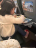OLOME充氣腳墊飛機高鐵睡覺神器經(jīng)濟艙副駕駛汽車腳蹬托辦公室午睡腳墊 遠山灰【主圖款-可調(diào)1/2/3層】 急速充放氣/防漏氣/送充氣包 曬單實拍圖