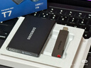 三星（SAMSUNG）1TB Type-c USB 3.2 移動固態(tài)硬盤（PSSD） T7 灰色 NVMe讀速1050MB/s 手機直連筆記本外接 曬單實拍圖