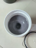 蕉加全自動攪拌杯磁力電動咖啡杯磁吸充電新款陶瓷內(nèi)膽杯沖豆?jié){牛奶粉 奶芙白【純瓷+全身水洗】 360ml 曬單實拍圖