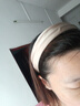SAHANE 佐羽輕奢氣質(zhì)緞面高顱頂發(fā)箍高級感壓發(fā)頭飾百搭洗臉頭箍發(fā)卡 綢緞發(fā)箍淺咖 曬單實拍圖