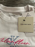 Calvin KleinJeans25早秋新款女士休閑通勤ck字母印花純棉針織短袖T恤47C840G 曬單實拍圖