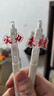 MPPMCK2025抖音ins風(fēng)網(wǎng)紅抽象風(fēng)按動(dòng)中性筆搞怪0.5mm學(xué)生黑筆中性筆權威忘本實(shí)力來(lái)財順滑速干 一套4支 0.5mm 其他/other 曬單實(shí)拍圖