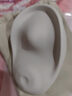 大人糖情趣女生小玩具跳蛋 女性成人用品溫感體外震動拍打Kiss涎暖絨白  曬單實拍圖