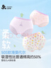 久歲伴兒童內(nèi)褲男女童平角褲薄款中大童學(xué)生透氣抑菌高彈三角短褲3條裝 【草莓兔子】女童/三角/505027/ 3條 120 身高110-122體重40-50斤 曬單實(shí)拍圖