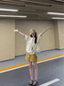 麥思婭短褲女夏季2025新款甜美減齡衣服刺繡氣質(zhì)設(shè)計(jì)感高腰顯瘦闊腿褲子 兩件套 M 曬單實(shí)拍圖