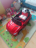 倍貝樂(lè )兒童電動(dòng)車(chē)四輪汽車(chē)可坐人帶遙控小孩寶寶玩具童車(chē)四驅可駕駛汽車(chē) 標配紅【單驅+大電瓶+藍牙早教】 曬單實(shí)拍圖