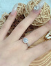 DRAGBOLL莫桑鉆戒指女公主方包 求婚結(jié)婚七夕情人節(jié)禮物送老婆 DR-AGBOLL鉆戒-50分 開口可調(diào)節(jié) 曬單實(shí)拍圖